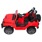 Elektrické autíčko Jeep Wrangler Rubicon Lift 4x4, 24V - červené